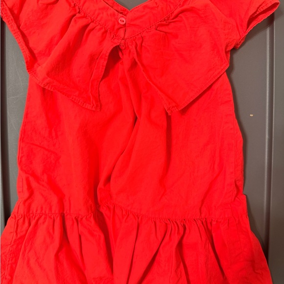 Zara Red Ruffled dress - Picture 3 of 3